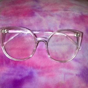 Clear Cat Eye Glasses